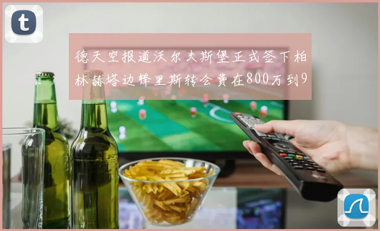 德天空报道沃尔夫斯堡正式签下柏林赫塔边锋里斯转会费在800万到900万欧之间